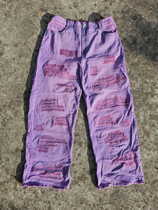 repair purple pants