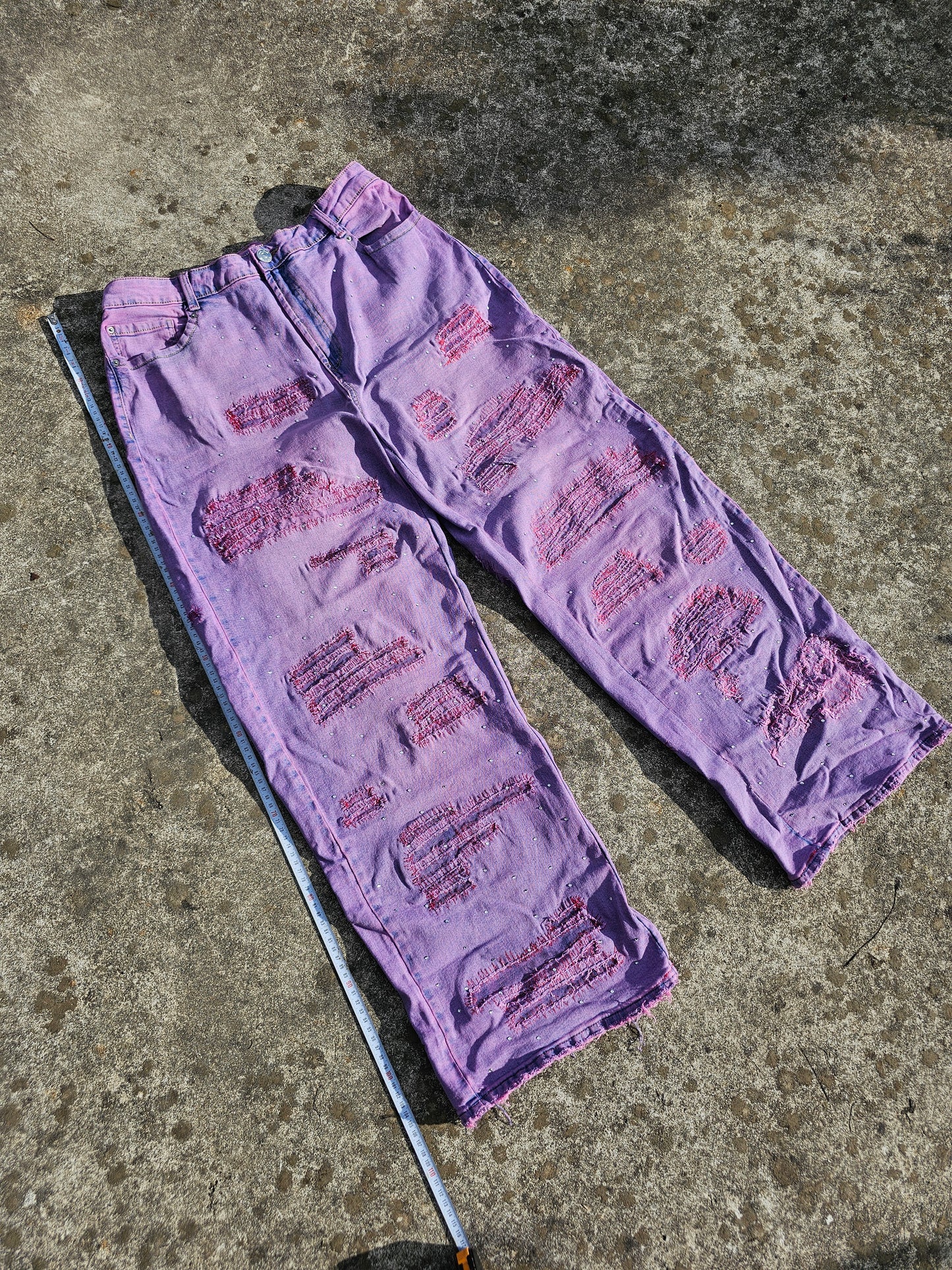 repair purple pants