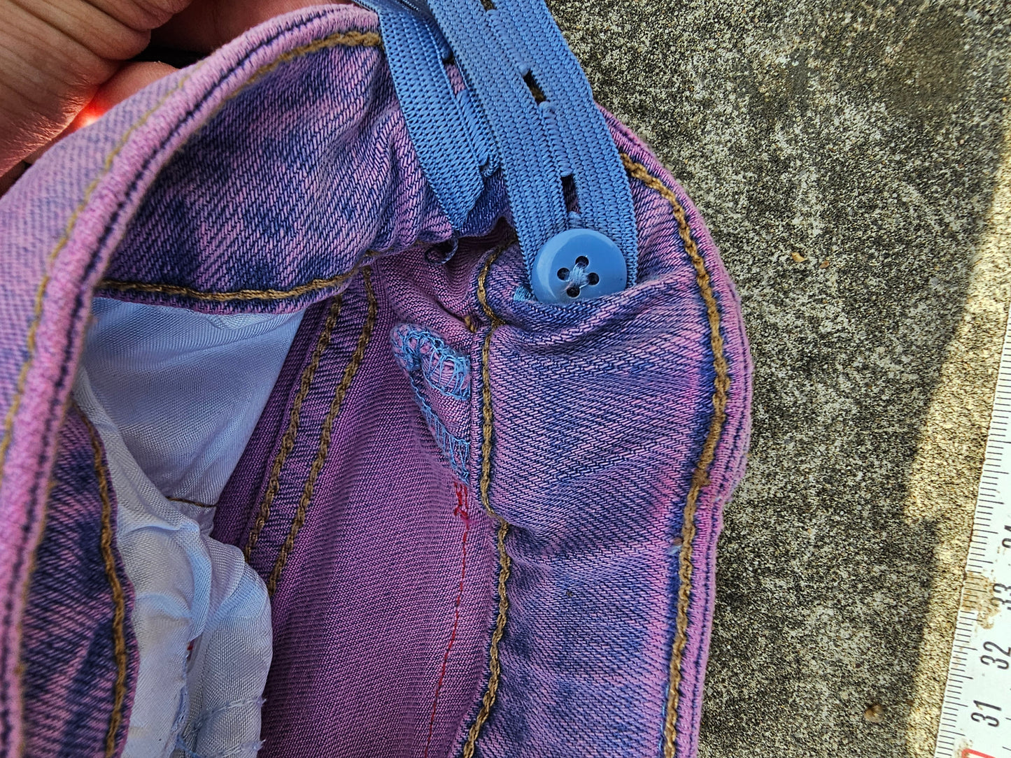 repair purple pants